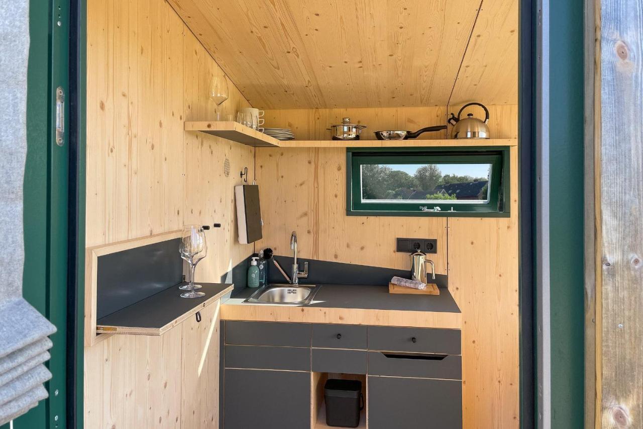 Sleep Space 4 - Green Tiny Spot Cuxhaven Altenbruch 외부 사진